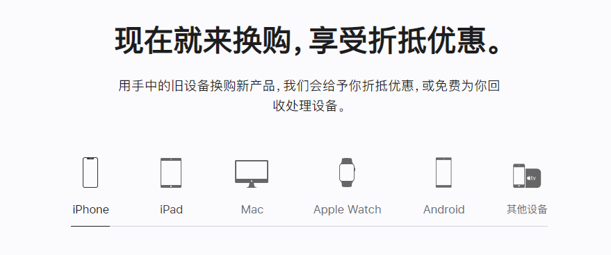 崇州苹果手机维修分享iPhone以旧换新的去处 