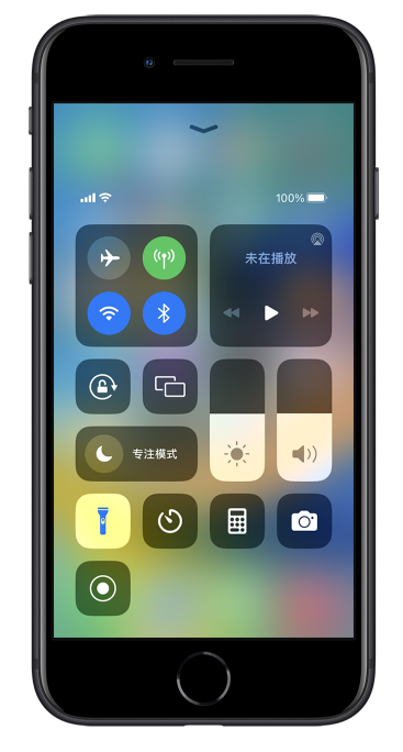 崇州苹果14维修分享苹果iPhone 14 Pro手电筒开启方法 